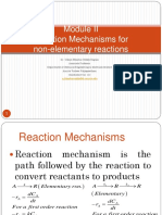 2 - Reaction Mechanisms For Non-Elementary Reactions