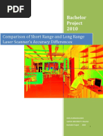 Bachelor Project 2010: Comparison of Short Range and Long Range Laser Scanner's Accuracy Differences