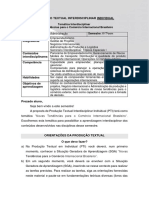 6° e 7° SEMESTRE 2019 - PRODUÇÃO TEXTUAL INTERDISCIPLINAR - Novas Tendências para o Comércio Internacional Brasileiro