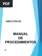 Ejemplo Manual de Procedimientos