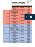 Calendario Udcesep