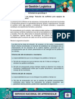 Evidencia 7 Agenda de Trabajo Solucion de Conflictos para Equipos de Trabajo Interdisciplinarios