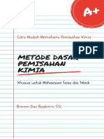 Metode Dasar Pemisahan Kimia1 PDF