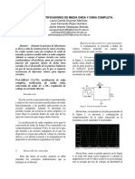 Circuitos Rectificadores de Media Onda y