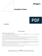 MIT1020 10kV Digital Insulation Tester: User Manual