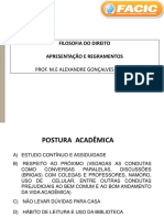 Apresentação de Filosofia Do Direito