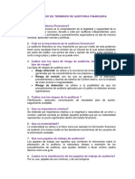 Cuestionario de Terminos de Auditoria Financeira