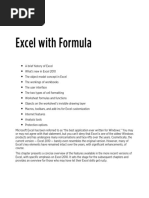 Excel Formula