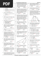 Excel Review Center ECE Refresher/Coaching Course Math TH 1: (Ans.) (Ans.)