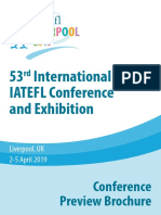 Iatefl: 53 International IATEFL Conference and Exhibition