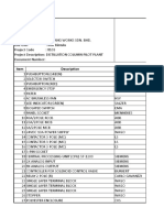 BOM Electrical Components