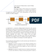 INFORME Conversion Analoga Digital