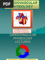 Cardiovascular Physiology: Student Manual Dr. Guido E. Santacana