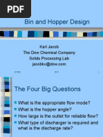 Bin and Hopper Design Lecture