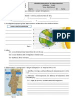 Exercício 1 - Variação Temperatura Diurna