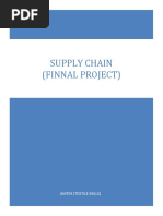 Supply Chain (Finnal Project) : Amtex (Textile Mills)