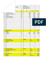 Precios Unitarios Tinglado