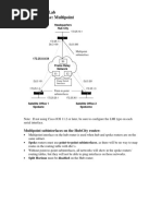 Frame Relay Lab Hub and Spoke: Multipoint: Multipoint Subinterfaces On The Hubcity Router