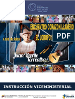 Corazón Llanero Instrucción