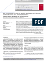 Risk Factors of Urinary Tract Infection Caused by Extended Spectrum