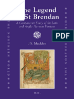 J.S. Mackley - The Legend of ST Brendan - A Comparative Study of The Latin and Anglo-Norman Versions (The Northern World) - Brill Academic Publishers (2008)