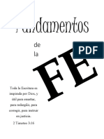 Fundamentos de La Fe