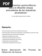 Tratamientos Quimicofísicos para El Efluente Vinaza Procedente