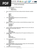 Latihan Soal Sap Fundamental Lengkap (100 Soal DGN Jawaban)