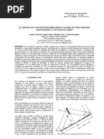 Diseño de Concentradores Fresnel