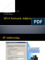 Lecture 2 - IPv4 Network Addresses Subnetting