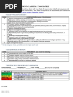 Incident Classification Matrix July Release 2014