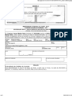 Vestibular - Ficha de Solicitação de Isenção