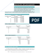 Técnicas de Elaboración Del Presupuesto de Capital