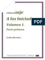 Domingo Herbella - Mensaje A Los Iniciados, Volumen 1 PDF