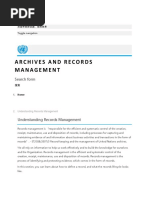 Archives and Records Management: Search Form