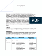 Secuencia Didáctica-La Medida