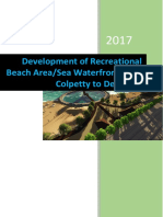 Development of Recreational Beach Area/Sea Waterfront From Colpetty To Dehiwala