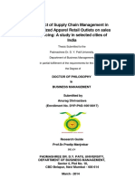 Impact of Supply Chain Management in Organized Apparel Retail Outlets On Sales - Pricing A Study in Selected Cities of India Anurag Shrivastava PDF