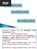 Inversions Inversions Inversions Inversions Inversions Inversions