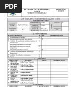 Acta de Juntas de Curso I Parcial 2018-2019