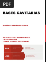 Bases Cavitarias