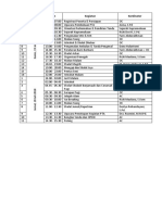 Jadwal Kegiatan PTA