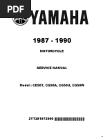 1987-1990 Yamaha Jog Service Manual PDF