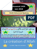 La Creation de Allah (SWT)