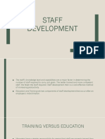 Staff Development