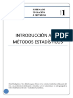 Introducción A Los Métodos Estadísticos 1parte