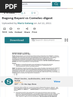 Bagong Bayani Vs Comelec-Digest: Download