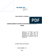 Gerenciamento de Risco em Operações de Day Trade