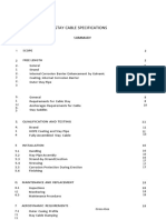 Stay Cable Specifications Summary