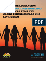 Informe Analisis de Leyes de Femicidio en ALC Dec 3 2018compressed